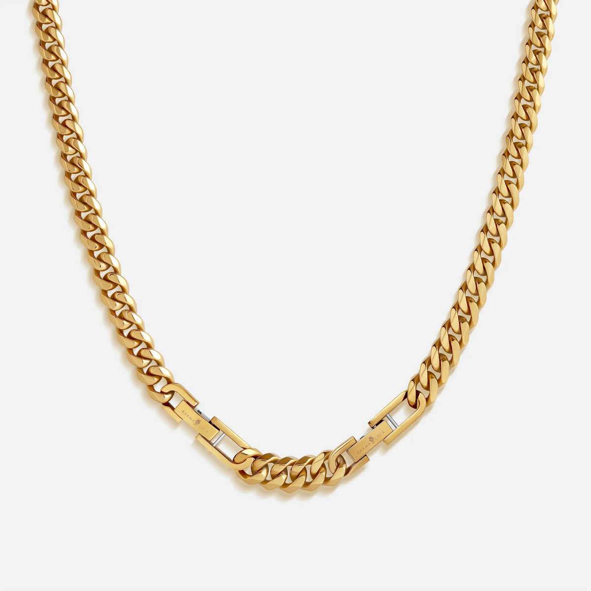 Commanding Balance Stainless Steel Chain Necklace