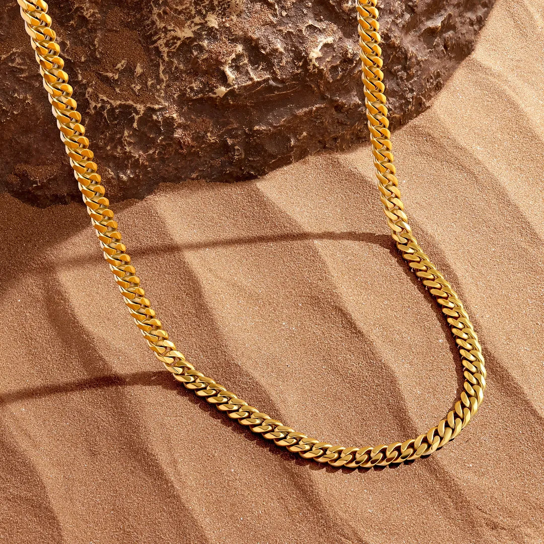 Commanding Balance Stainless Steel Chain Necklace