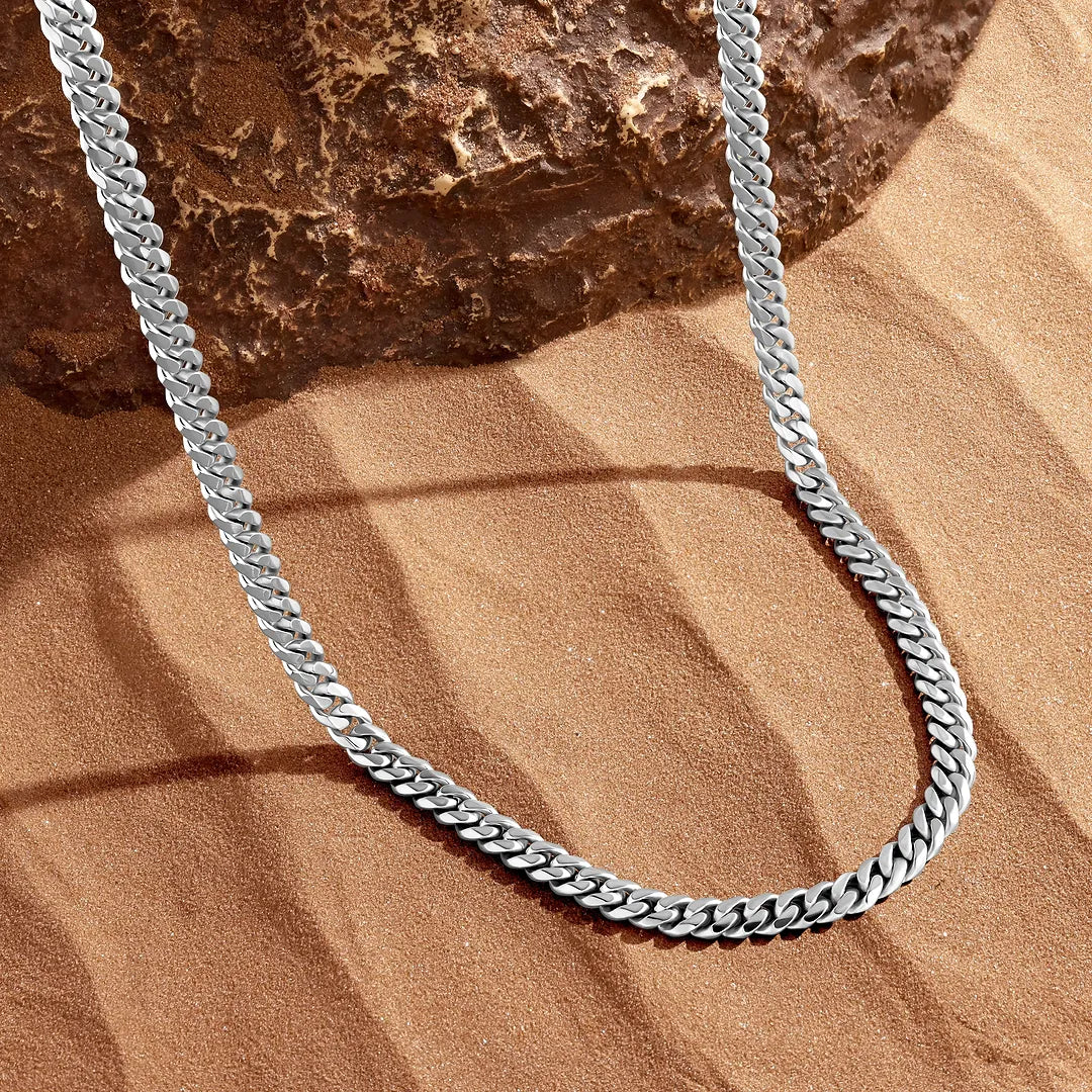 Commanding Balance Stainless Steel Chain Necklace