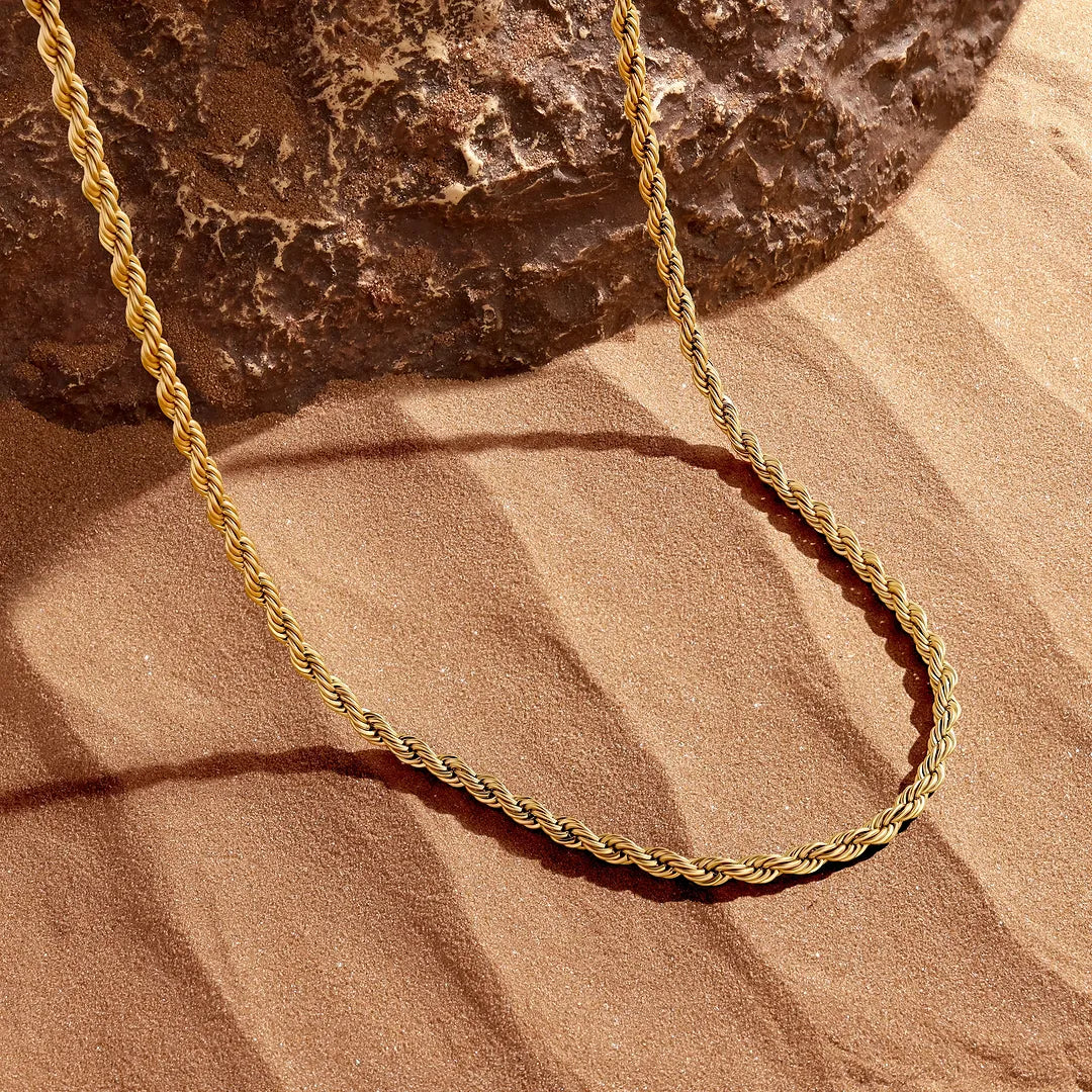 Bold Current Stainless Steel Chain Necklace