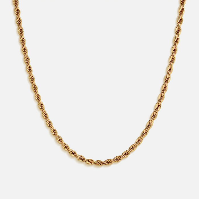 Bold Current Stainless Steel Chain Necklace