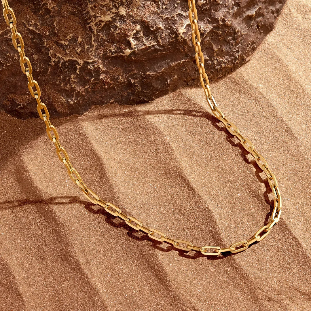 Elevated Presence Stainless Steel Chain Necklace