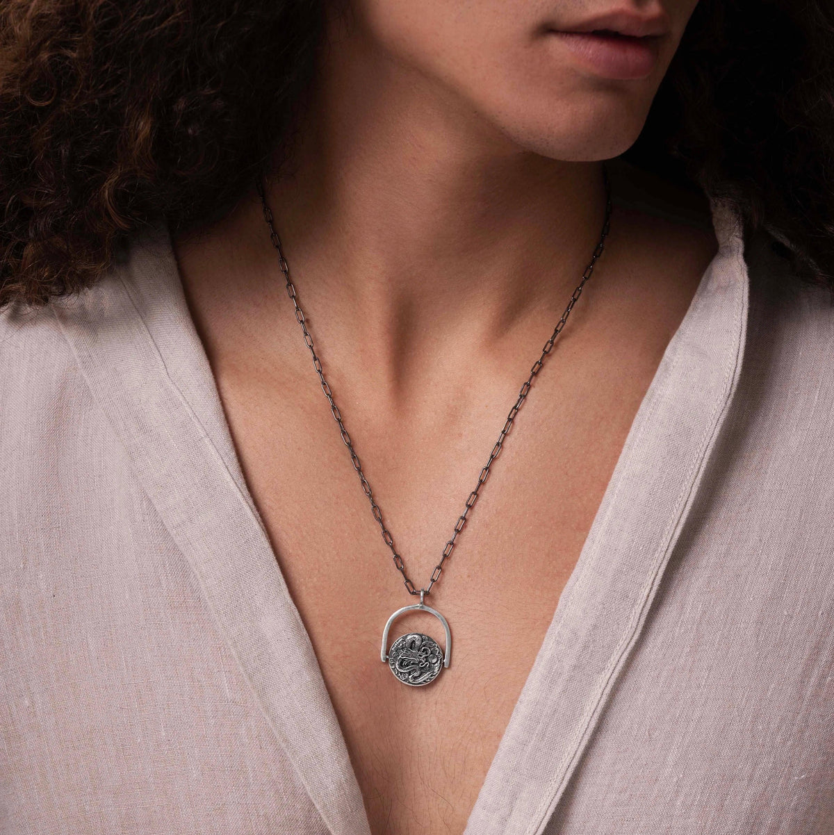 Ancient Wisdom - Dragon Pendant Necklace