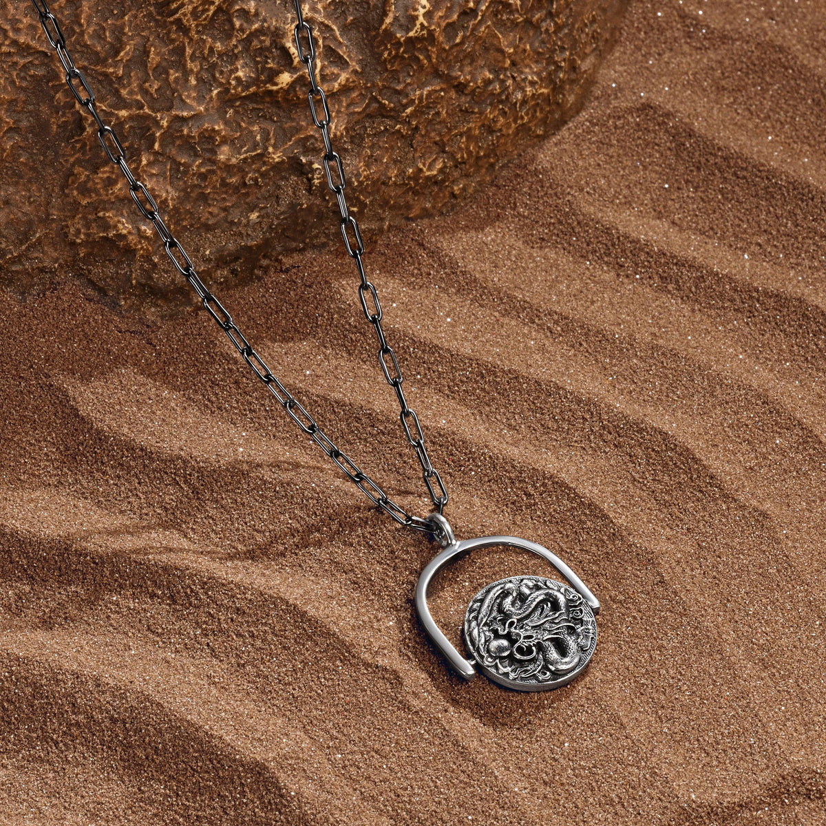 Ancient Wisdom - Dragon Pendant Necklace