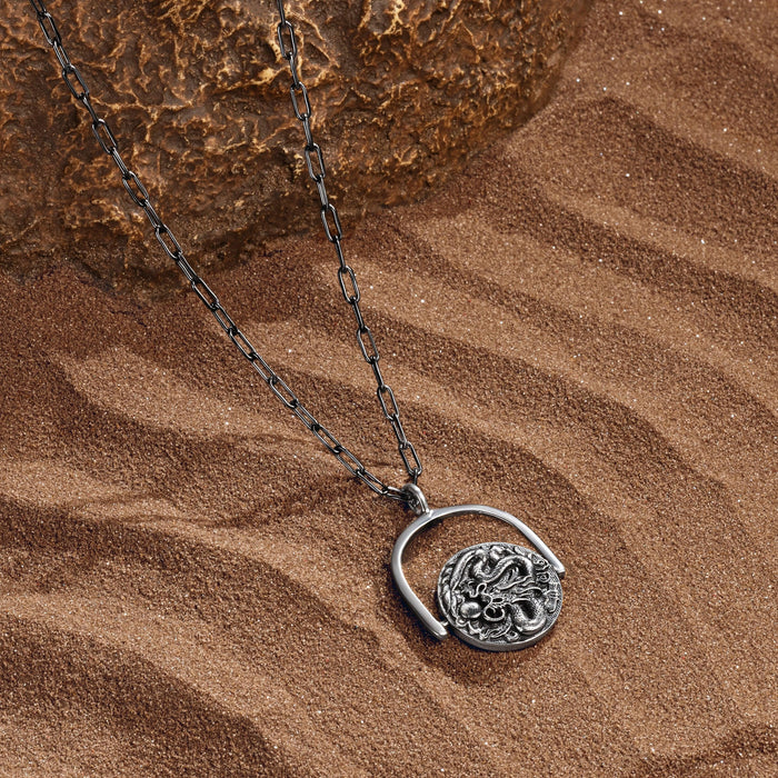 Ancient Wisdom - Dragon Pendant Necklace