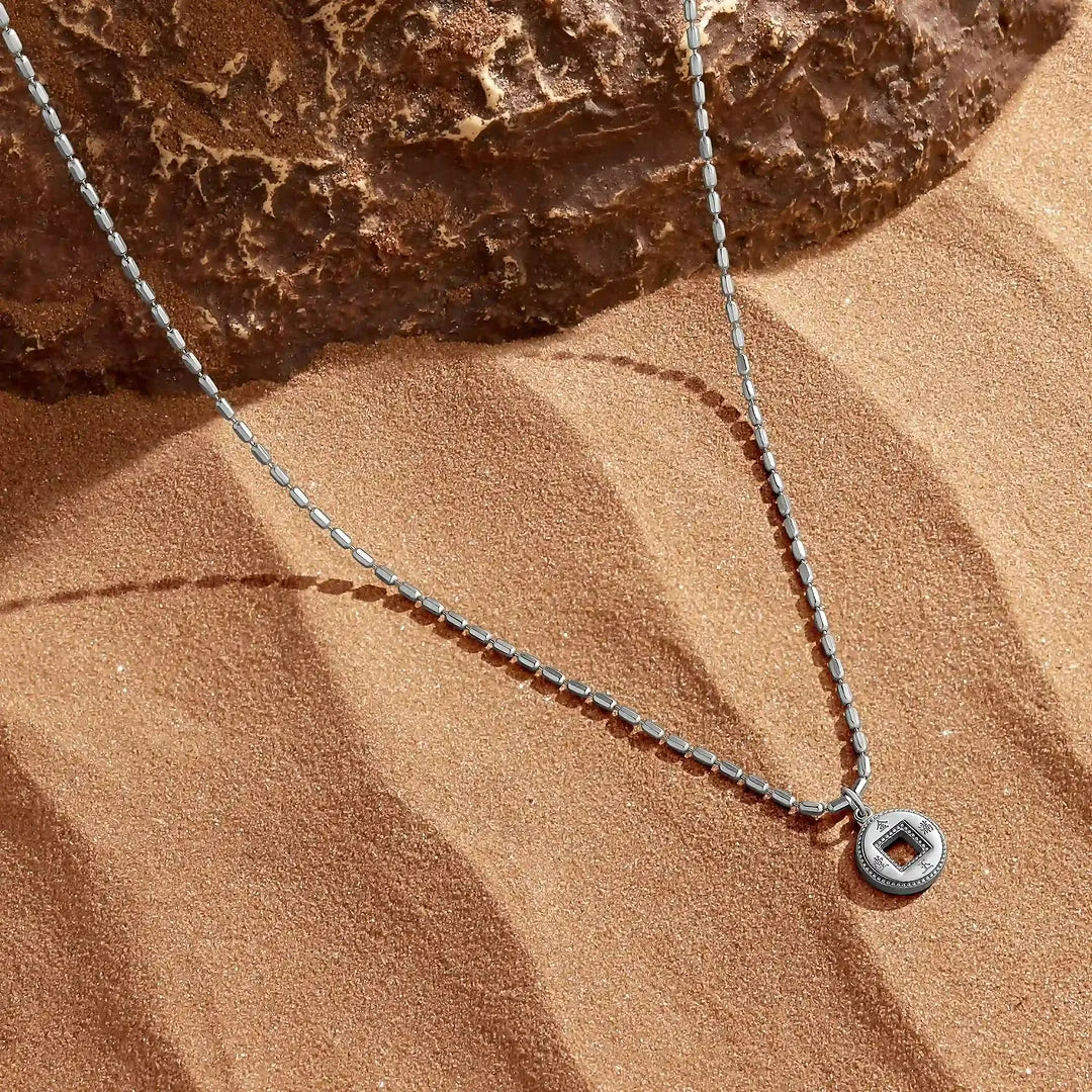 Wealth Guardian Feng Shui Coin Necklace
