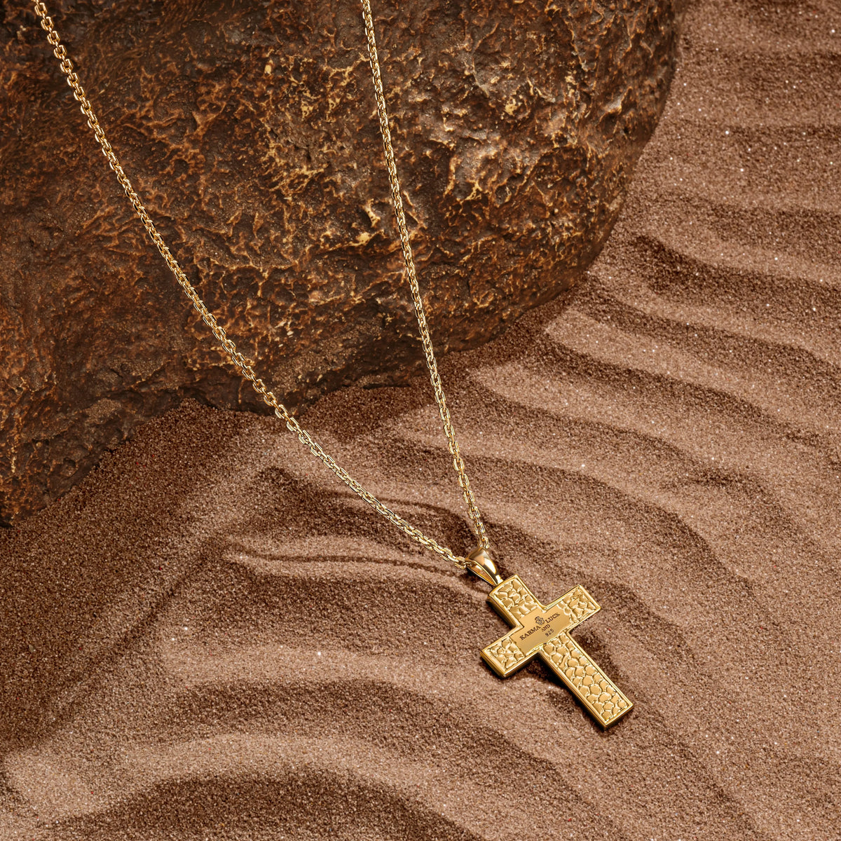 Miraculous Faith Cross Pendant Necklace
