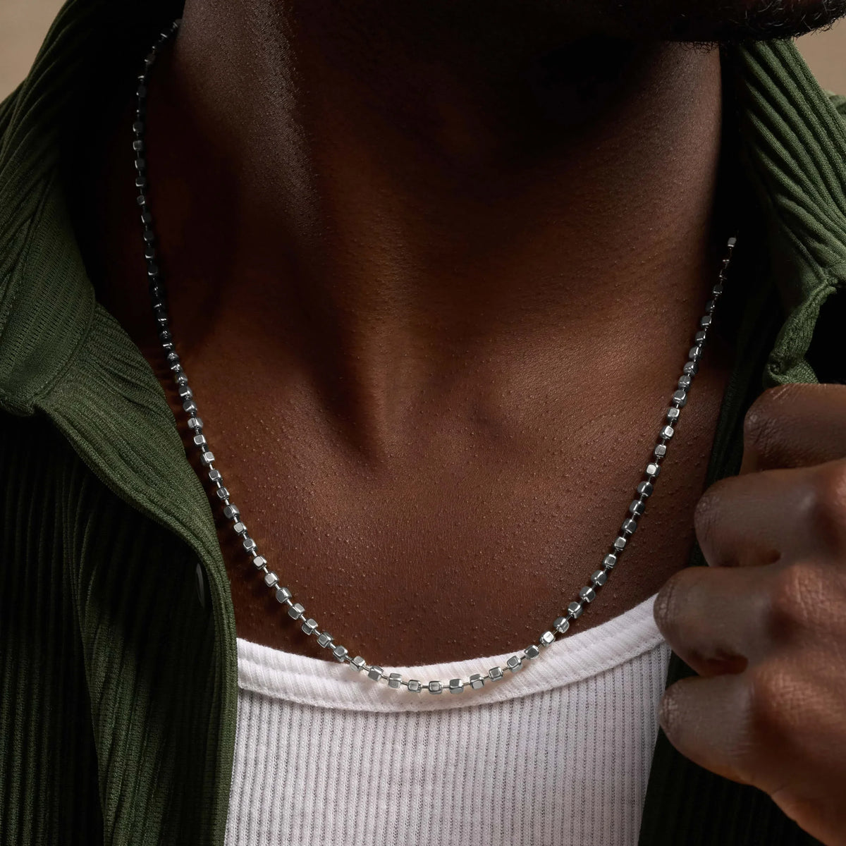 Bold Aspirations Silver Chain