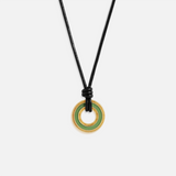 Endless Flow Jade Karma Circle Necklace