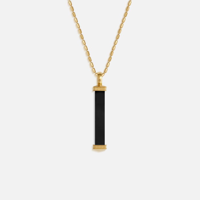Guided Strength Black Onyx Necklace