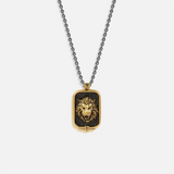 Ultimate Power Lion Box Pendant Necklace