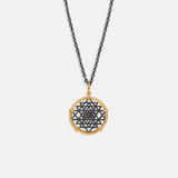 Spiritual Abundance Sri Yantra Pendant Necklace