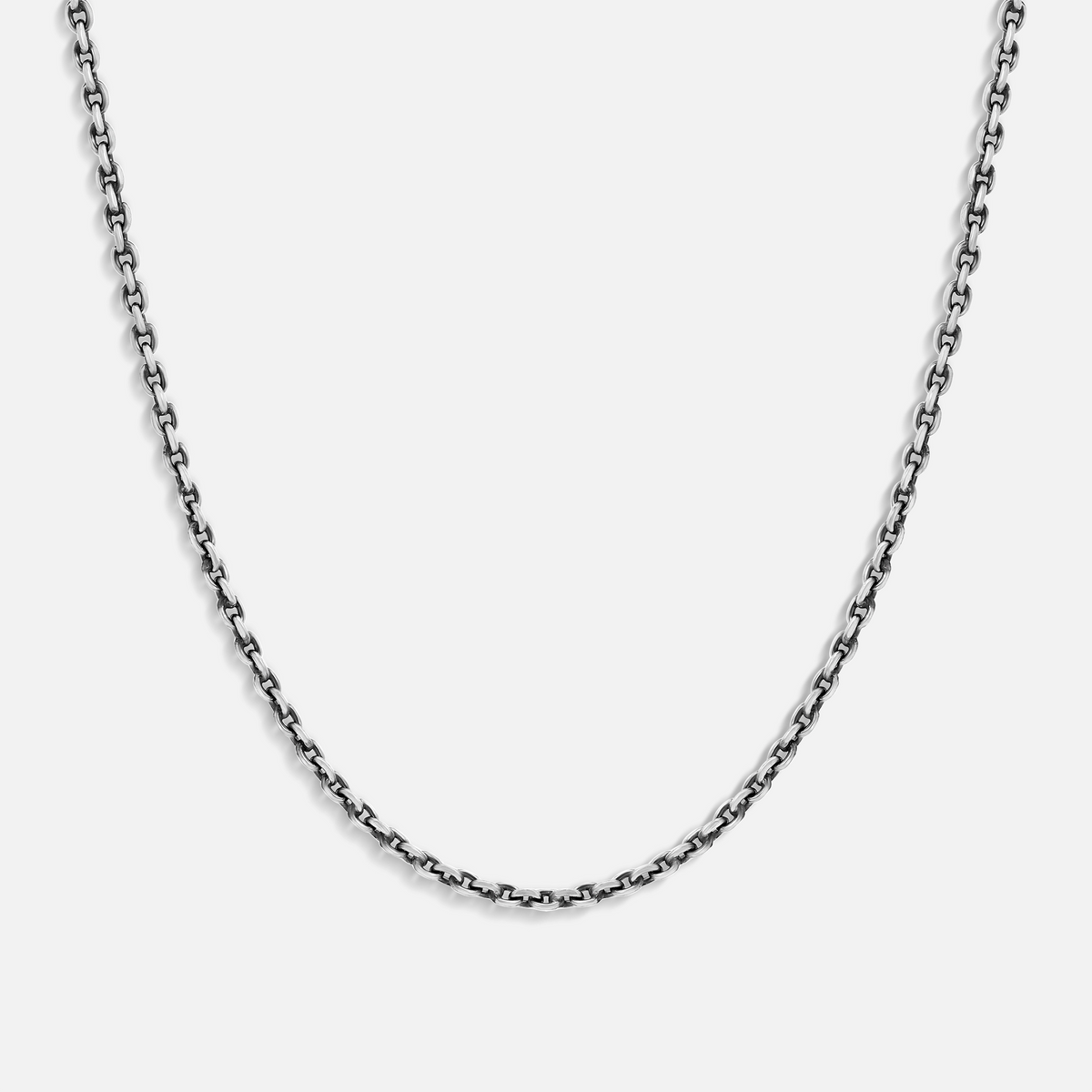Soulful Harmony Silver Box Chain