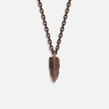 Obsidian Forge Core Balance Pendant Necklace