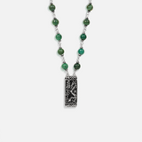 Mystical Power Jade Stone Dragon Charm Necklace