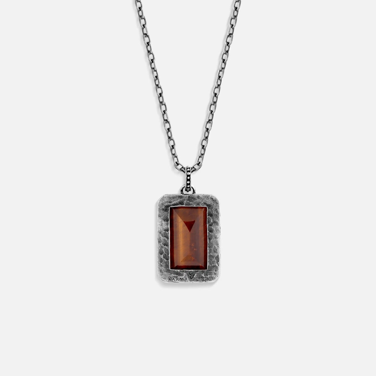 Ember Vision Tiger Eye Pendant Necklace