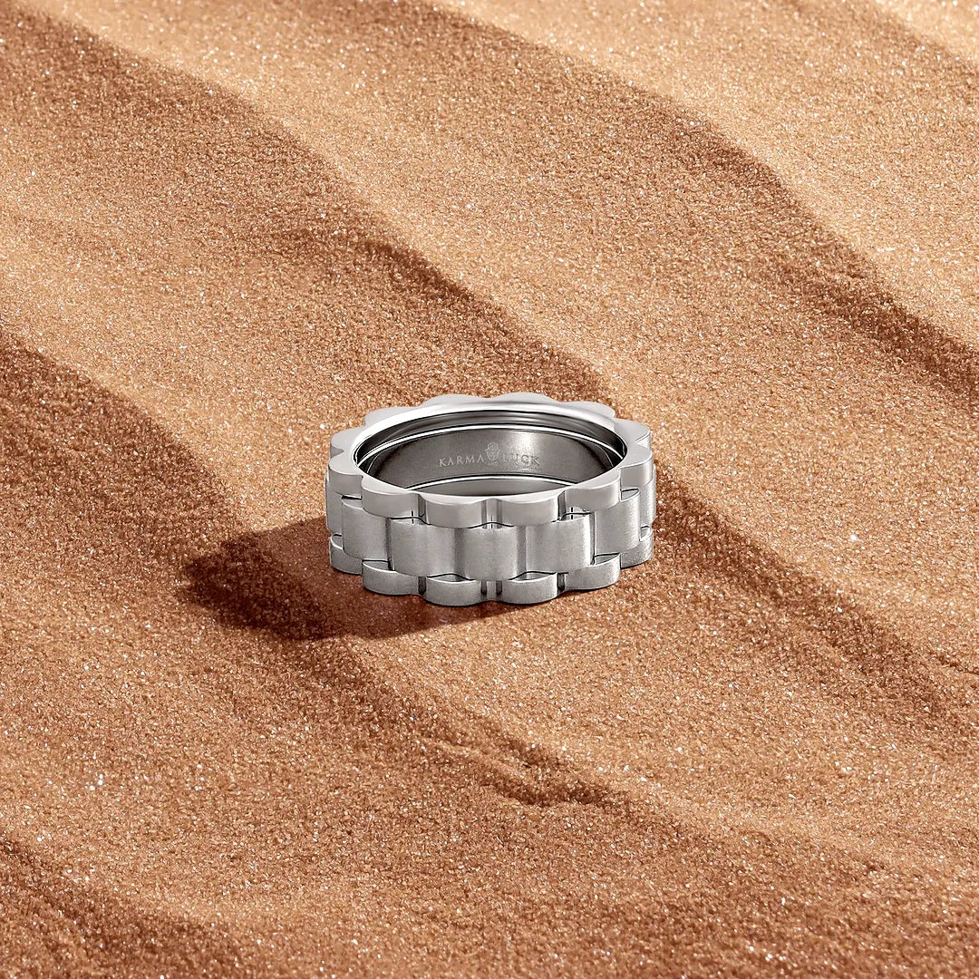 Resilient Focus Stainless Steel Ring