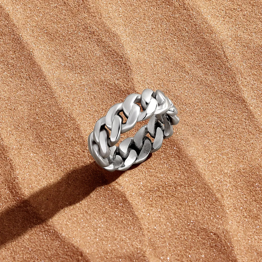 Grounded Intent Stainless Steel Ring