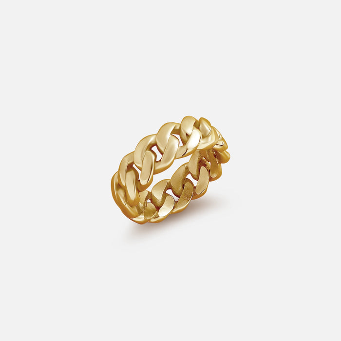 Grounded Drive Stainless Steel Ring