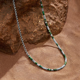 Sacred Shield - Malachite Mantra Necklace
