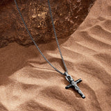 Divine Savior Cross Necklace