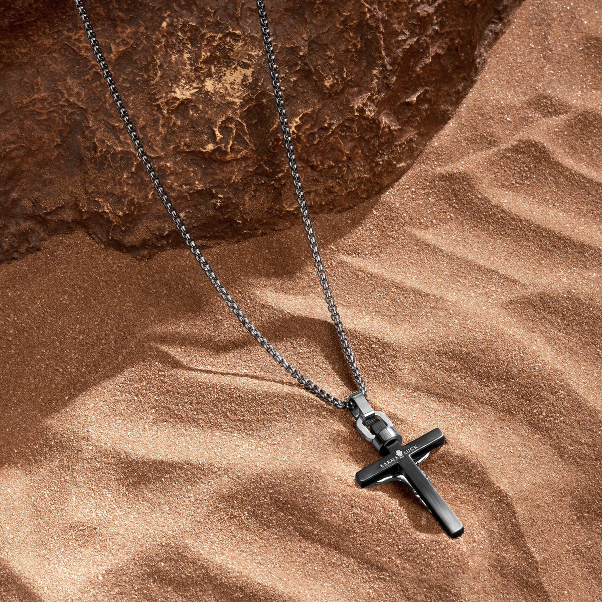 Divine Savior Cross Necklace
