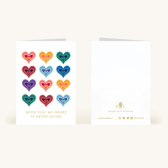 Lustrious Heart Valentine’s Day Card