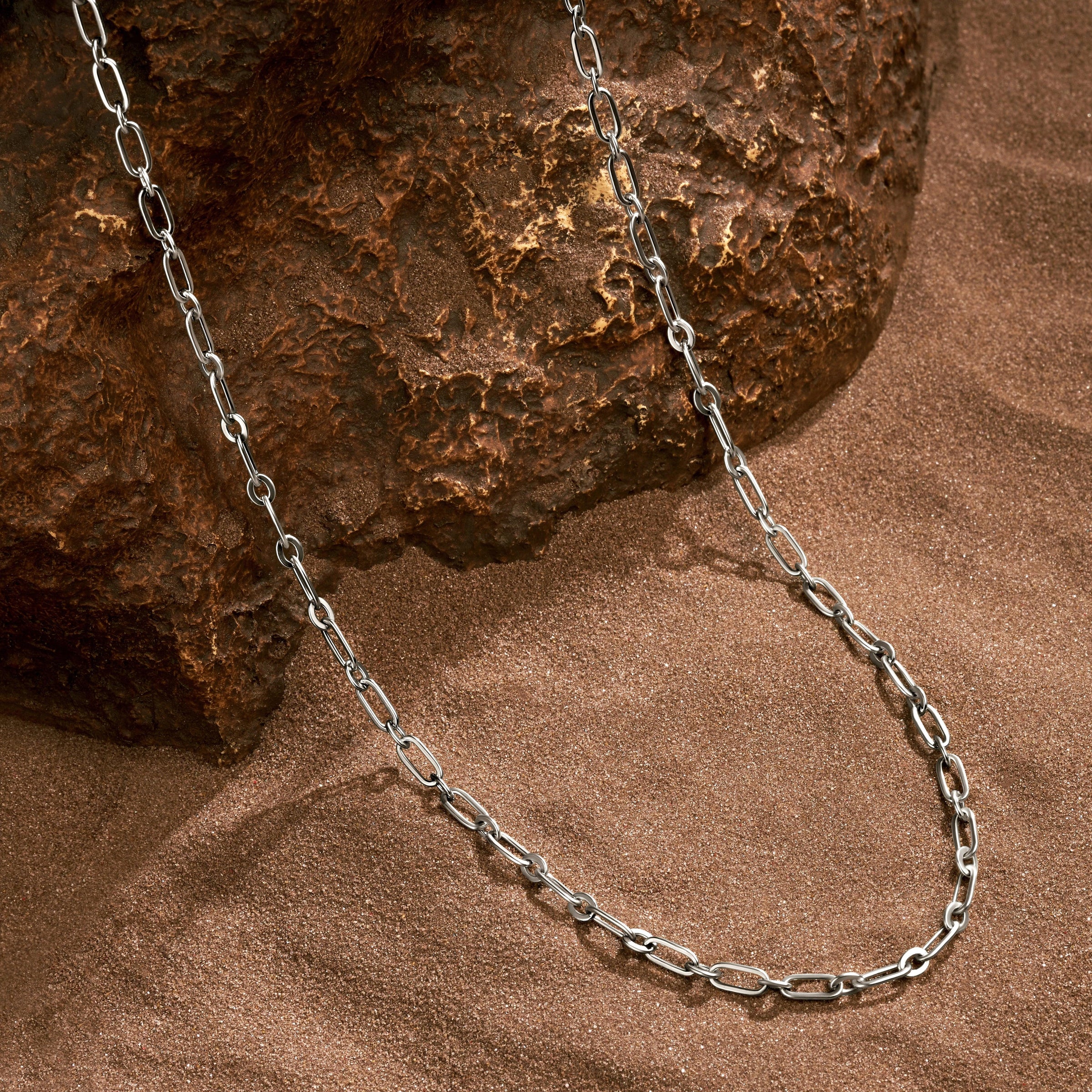 Boundless Bond - Men’s Silver Necklace