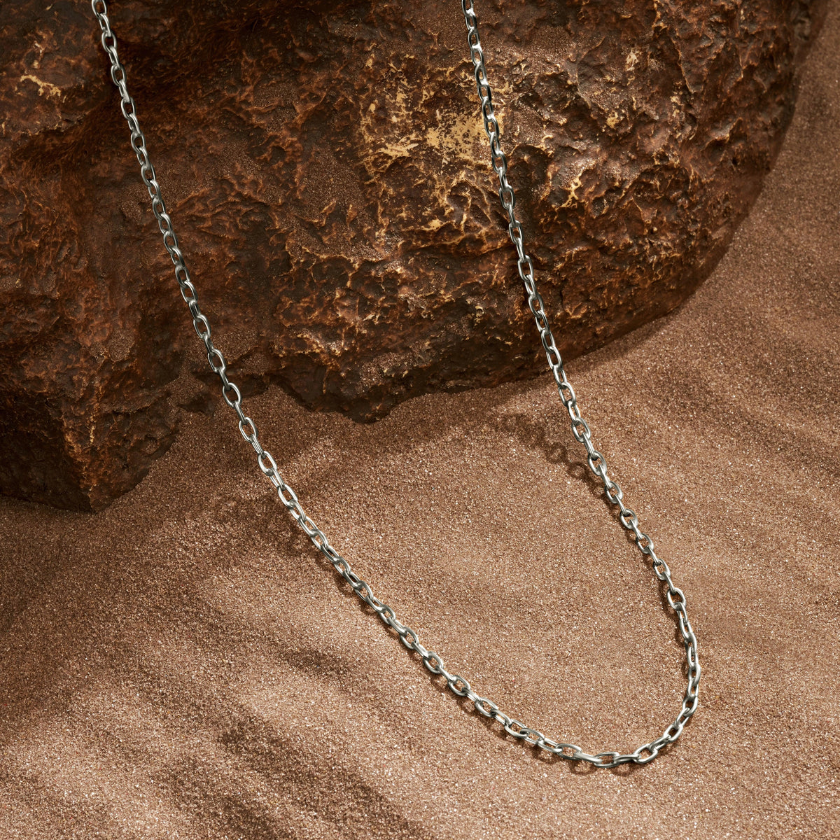 Everlasting Vow Men’s Silver Necklace
