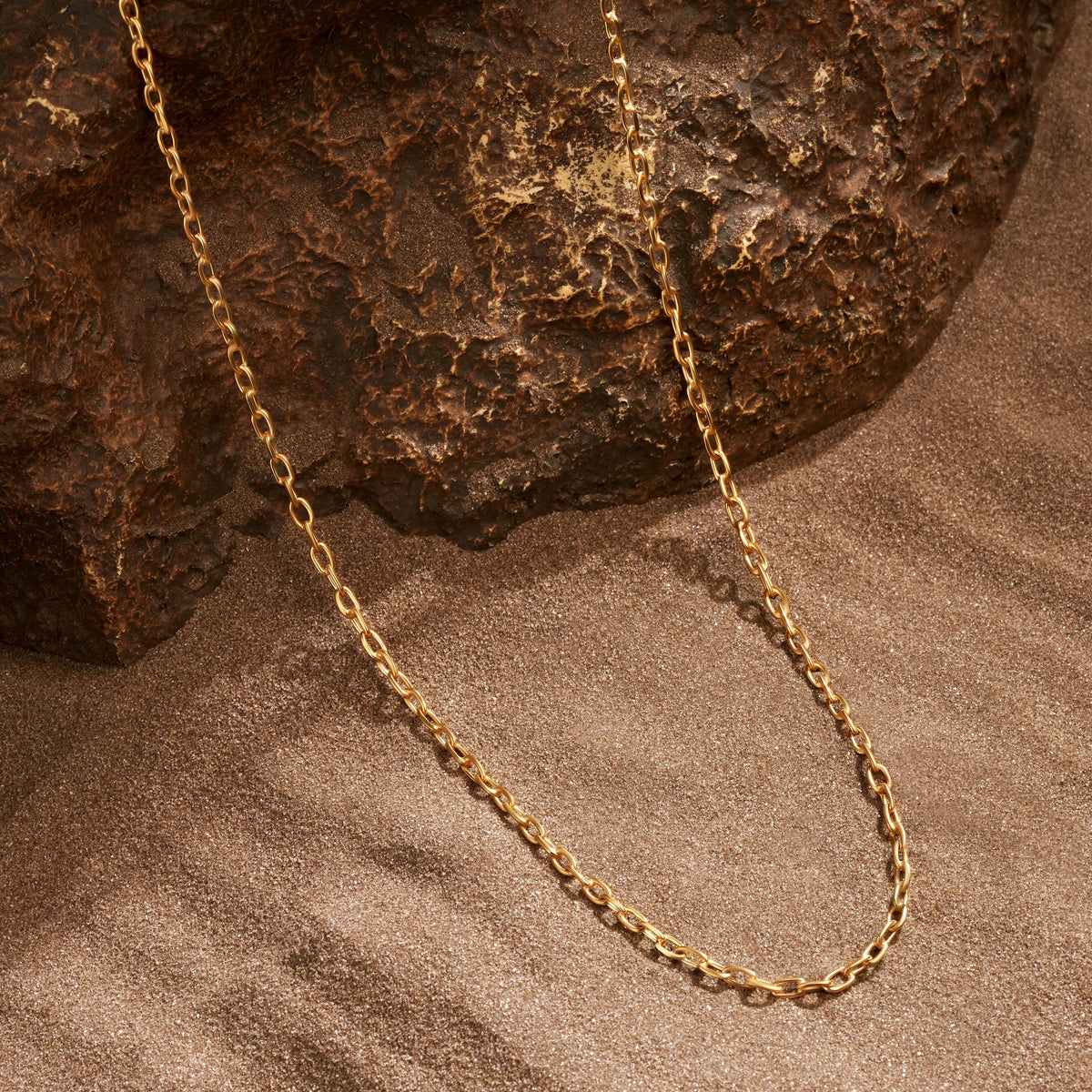 Everlasting Vow Men’s Gold Necklace