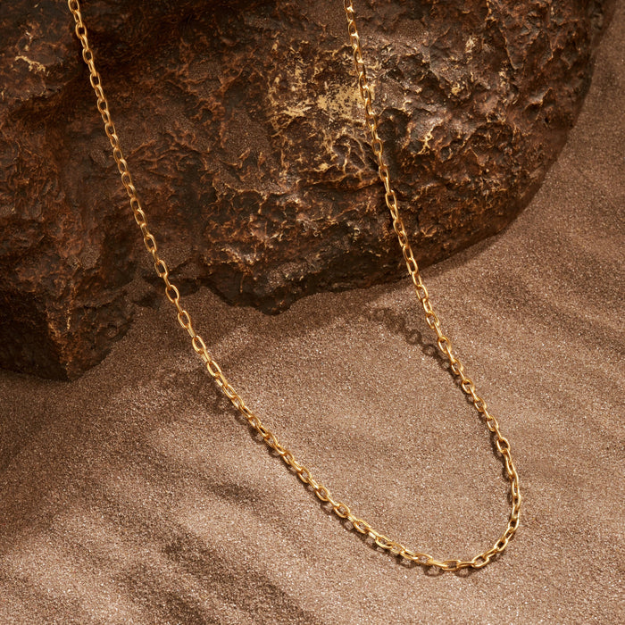 Everlasting Vow Men’s Gold Necklace