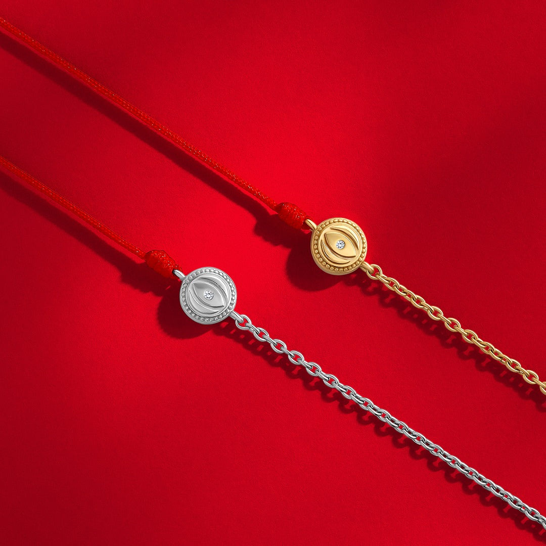 Radiant Safeguard Red String Evil Eye Bracelet