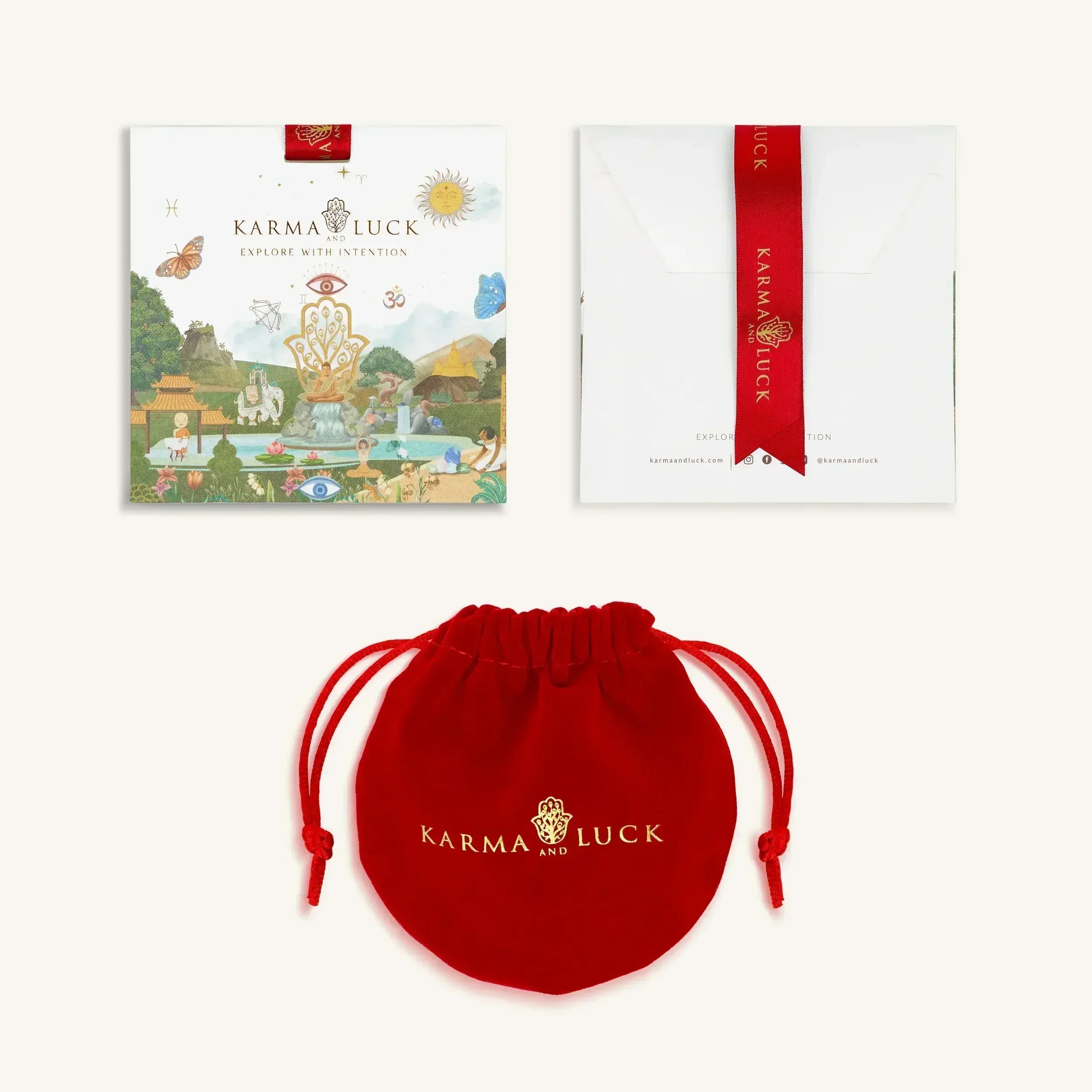 Sincere Mind - Teddy Red String Bracelet