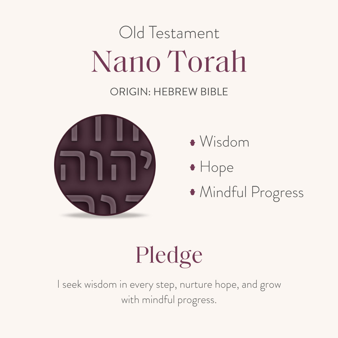 Infinite Alignment Matte Onyx Torah Nano Chip Bracelet