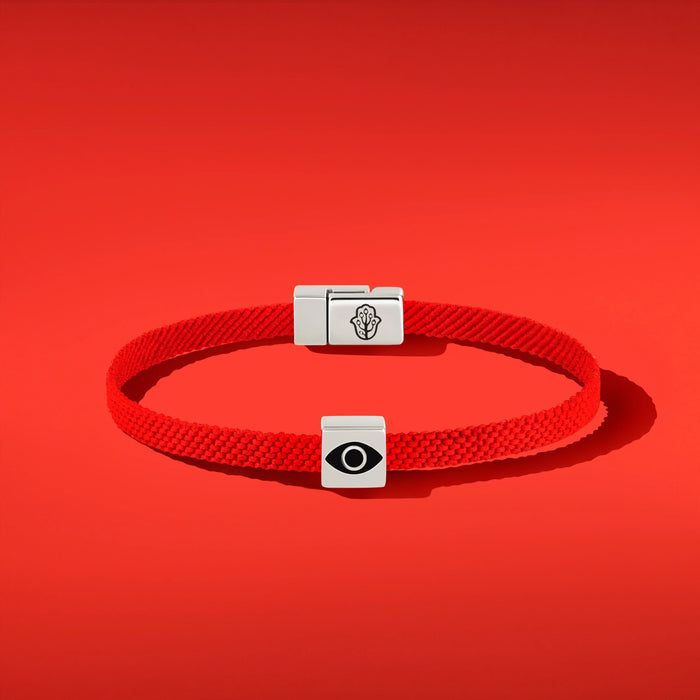 Watchful Eye Men's Red String Bracelet