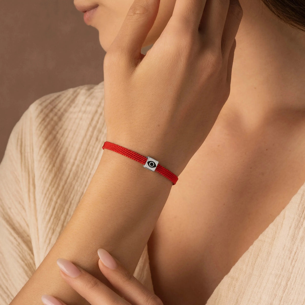Watchful Eye Women's Red String Bracelet