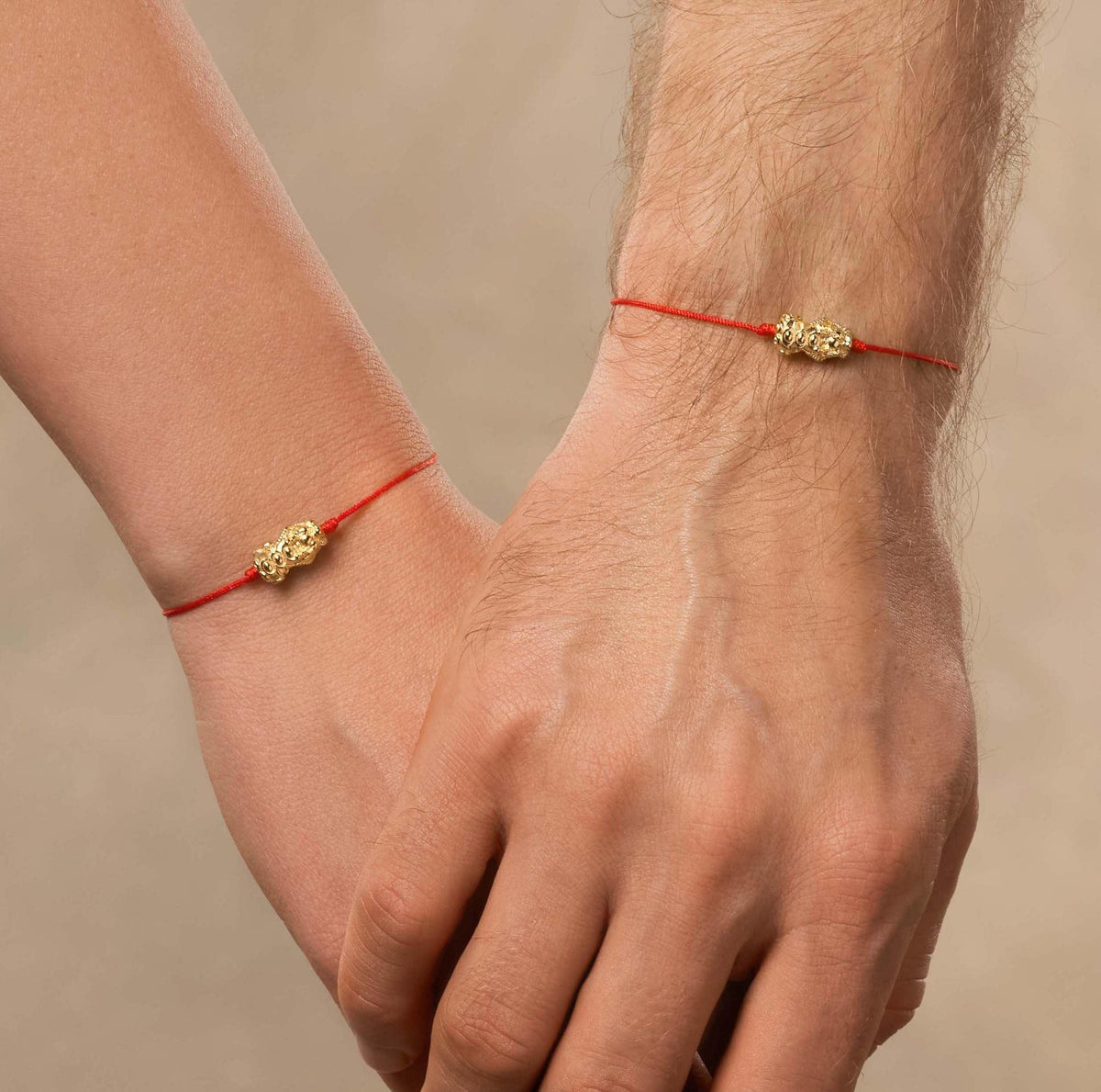 Power of Transformation Men's Red String Bracelet