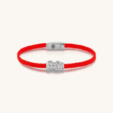Fiery Determination Women's Red String Bracelet