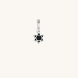 Illuminated Path Star of David Charm