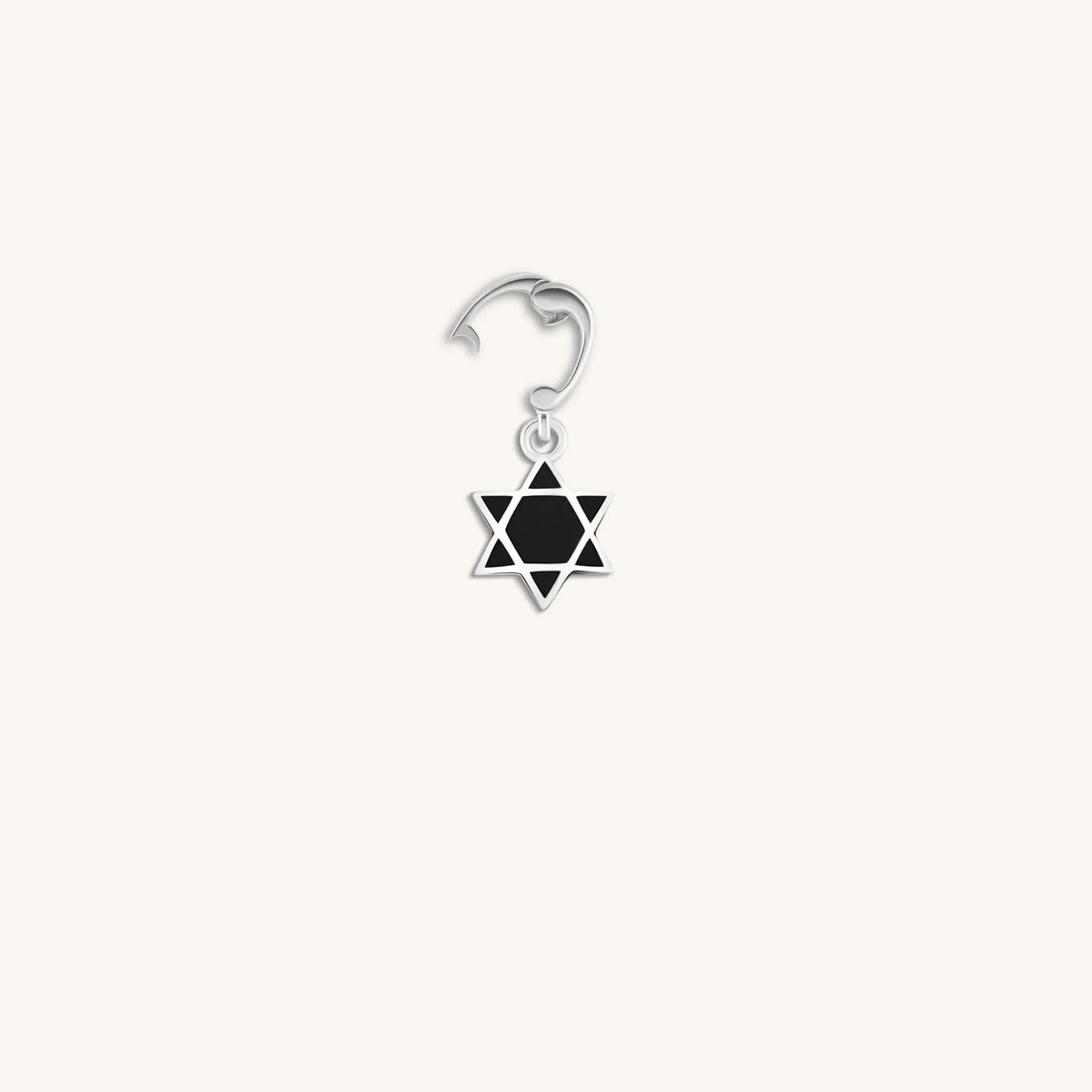 Illuminated Path Star of David Charm