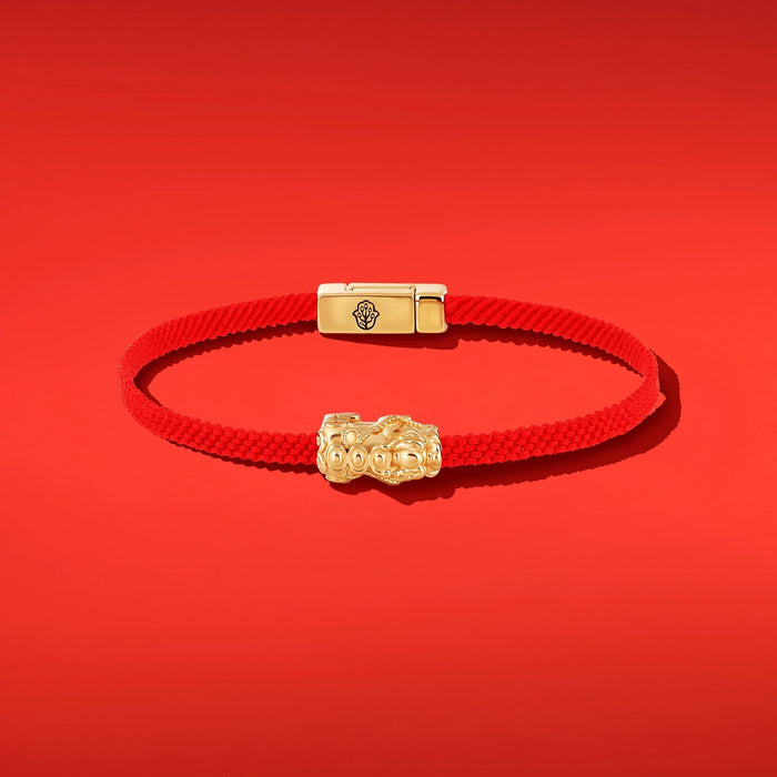 Spirited Wisdom Men's Red String Bracelet
