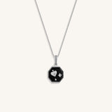 High Stakes Silver Spade Vegas Necklace