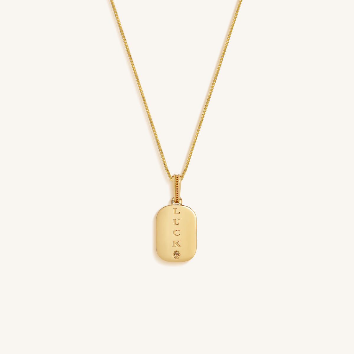 House Advantage Gold Hamsa Spade Vegas Necklace