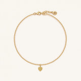 Absolute Confidence Heart Anklet