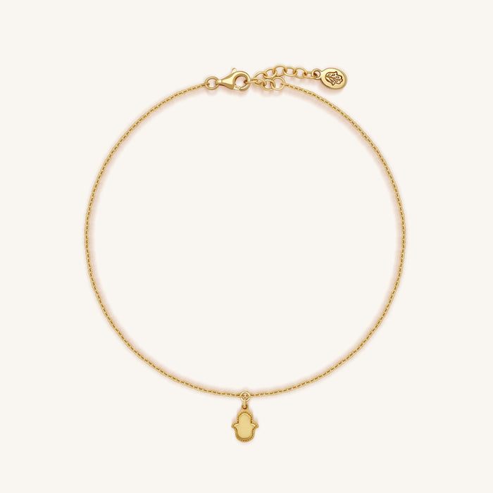 Soulful Tenacity Hamsa Anklet