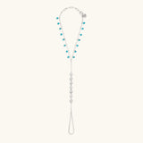 Aligned Adventures Turquoise Toe Ring Anklet