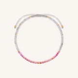 Heartfelt Intuition Pink Tourmaline & Labradorite Anklet