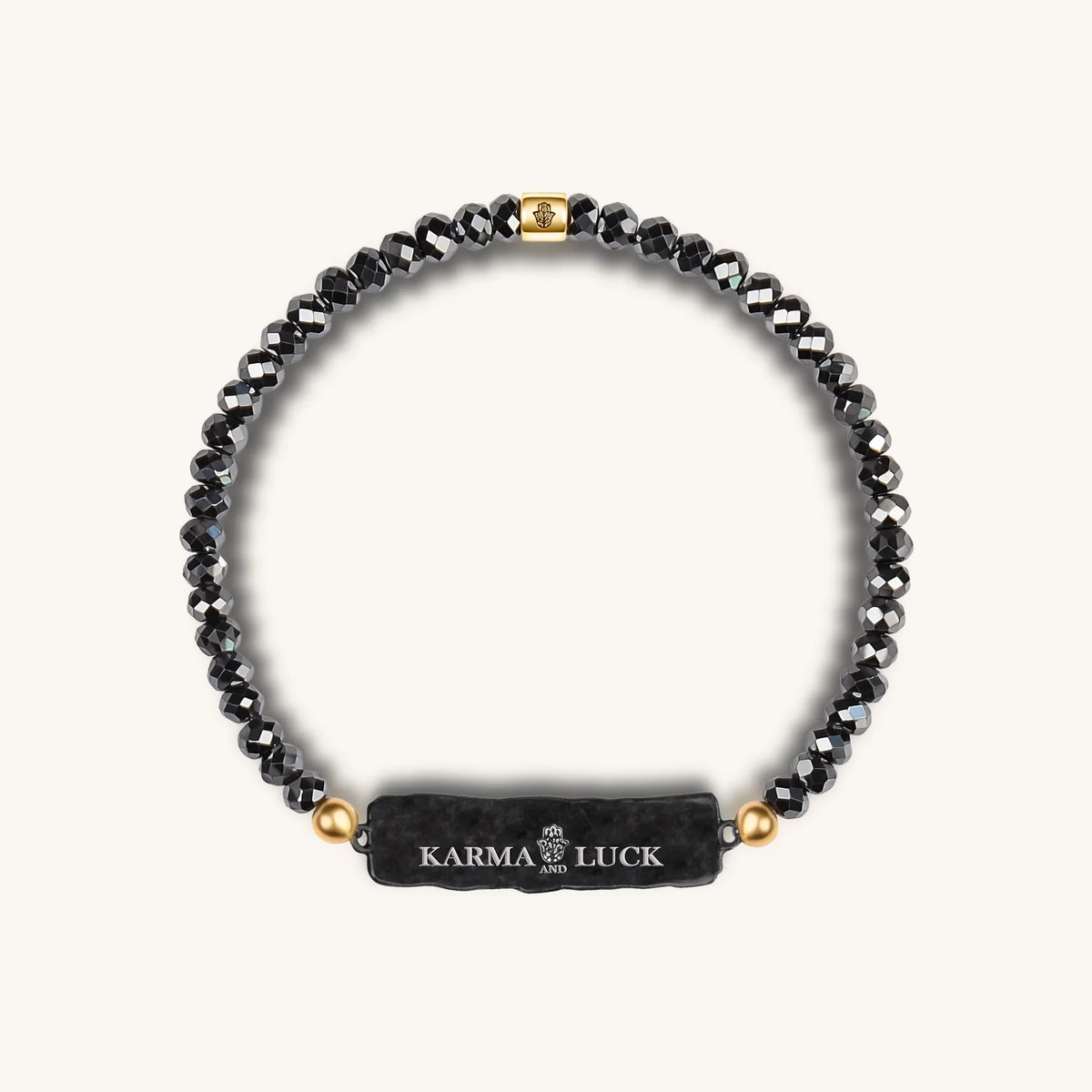 Peaceful Harmony - Swarovski Crystal Hematite Chakra Bracelet