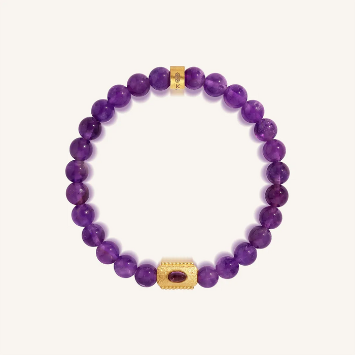 Tranquil Wisdom Amethyst Bracelet