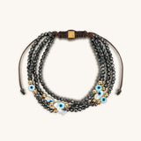 Energy Amplifier Hamsa Hand Charm Bracelet